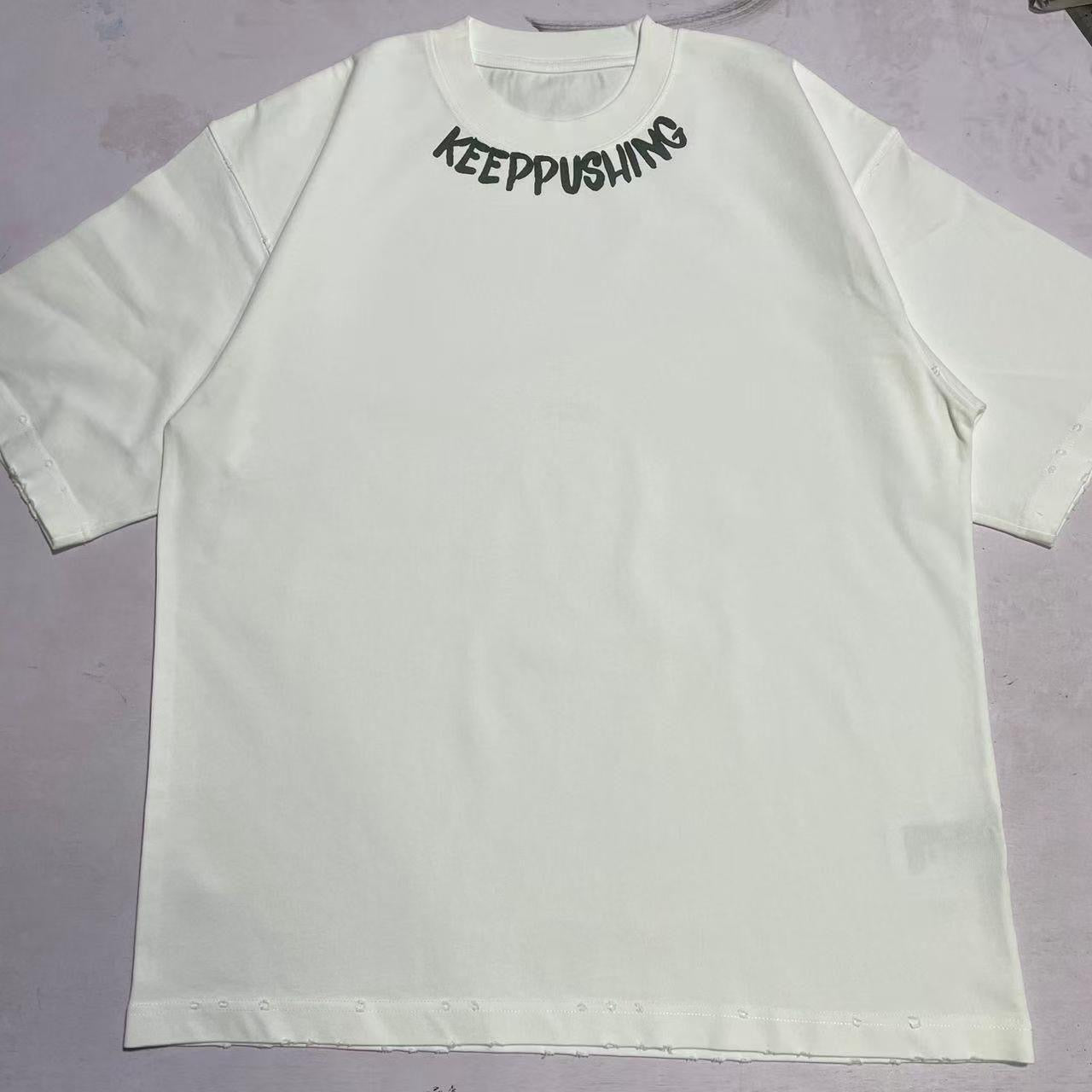 Keep Pushing Premium Oversized Shirt