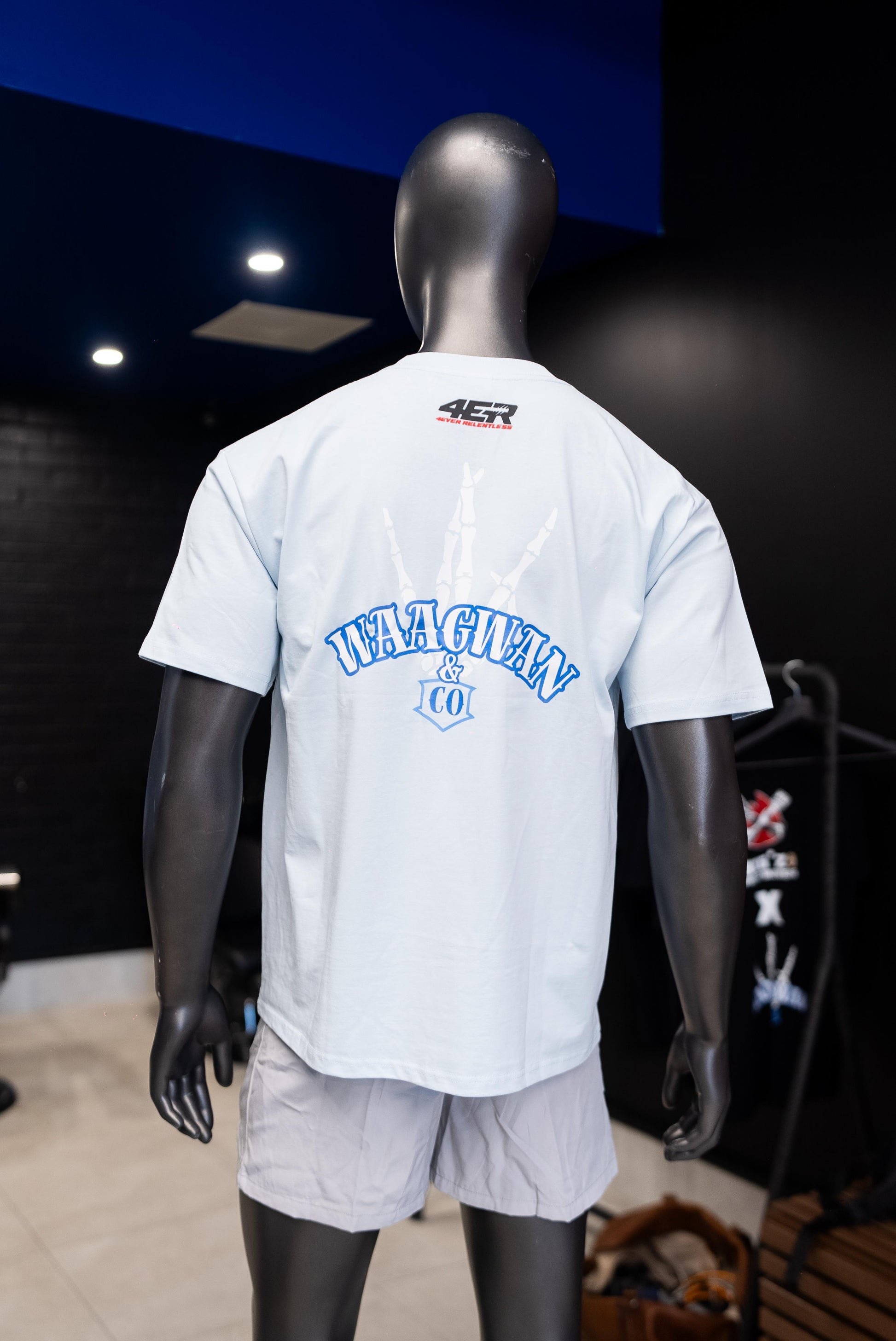 Baby Blue 4ER x Wagwan & Co T-shirt image 2