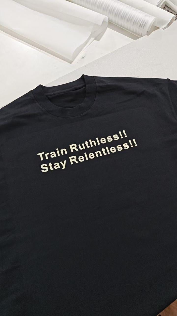 Train Ruthless Premium Oversized Shirt